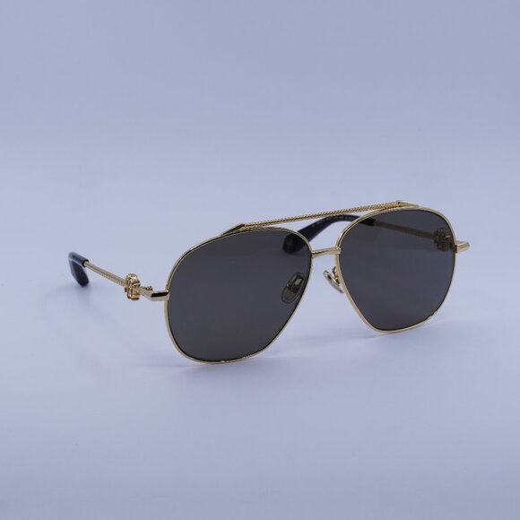 Roberto Cavalli SRC008V 400P Sunglasses Gold Aviator Frame, Polarized Lenses - Picture 1 of 11